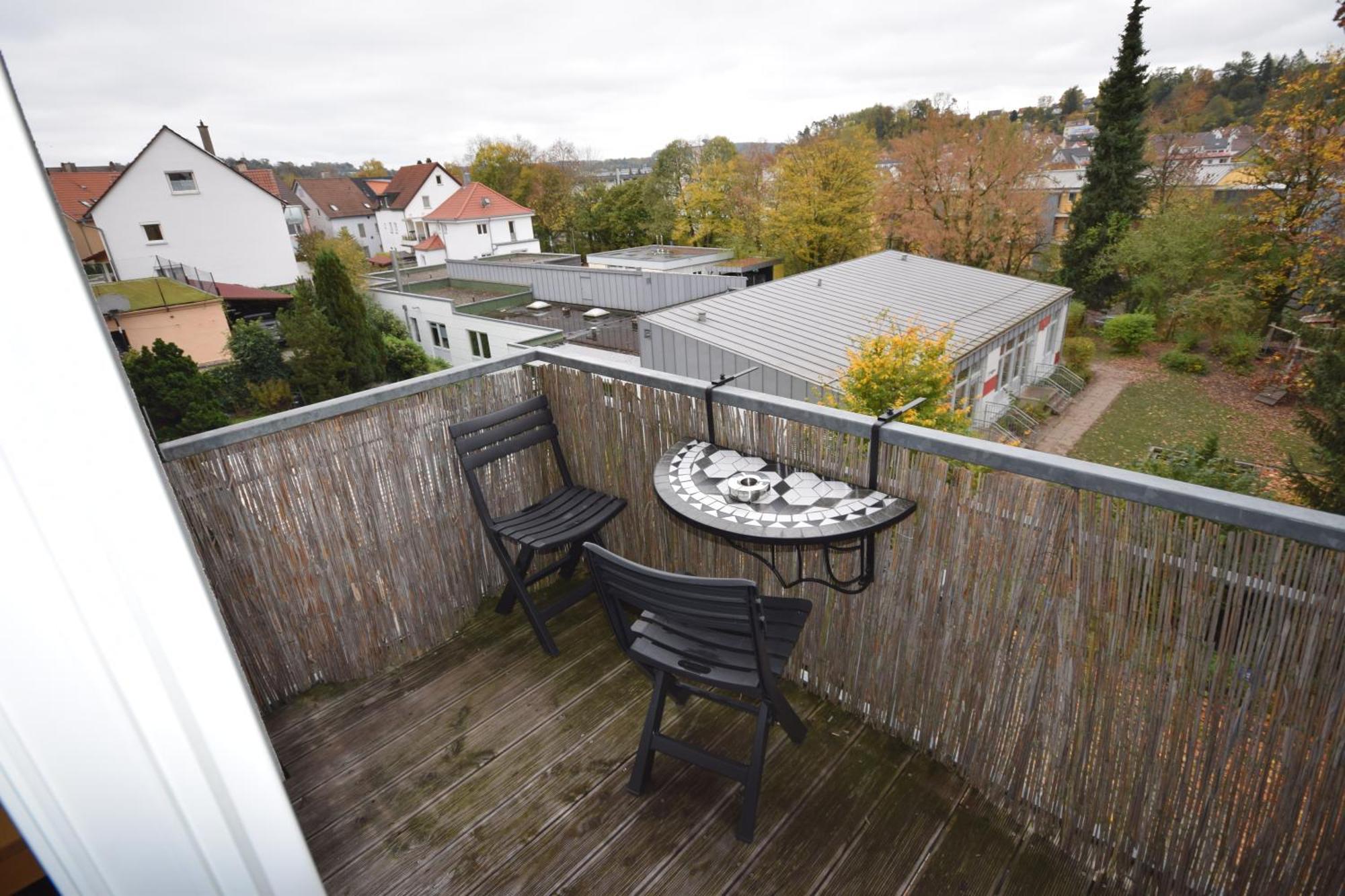 Nestwerk Komfort R23-12 - Balkon, Arbeitsplatz & Zentrumsnah Biberach an der Riß Dış mekan fotoğraf